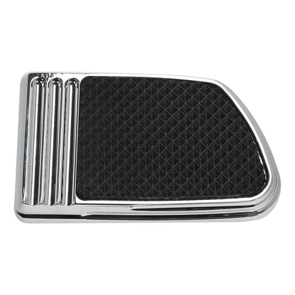 Chrome Brake Pedal Pad Fit For Harley Dyna 93-17 Softail 84-17 SportsterXL 14-22