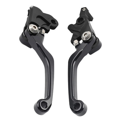Pair Pivot Brake Clutch Levers For Kawasaki KLX 300SM KLX 250/S/SF KLX150L Black