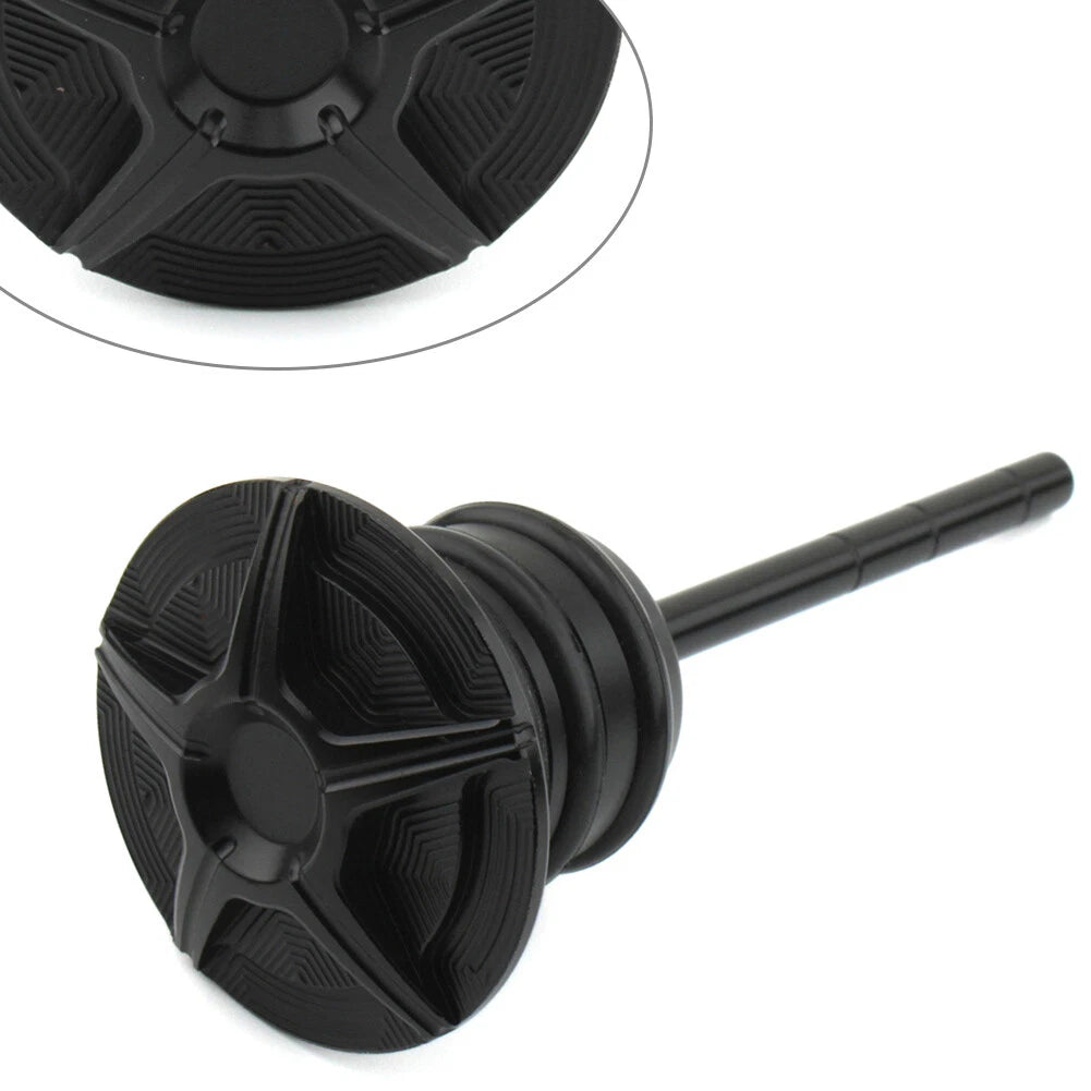 Oil Dipstick Black For Harley Softail 1984-1999 Sportster 1982-2003Aluminium