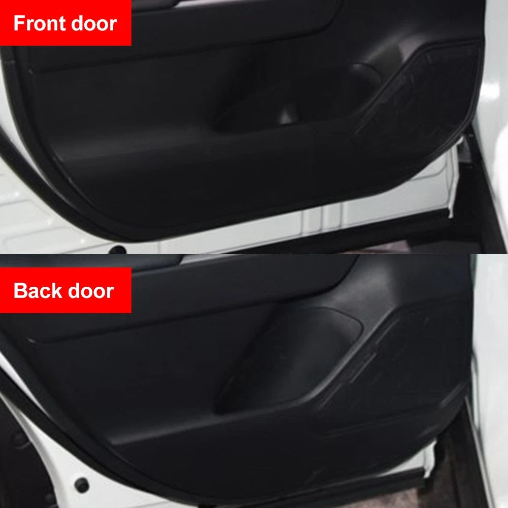 4 Pcs Car Door Anti Kick Pad Protection Cover Trims For Toyota RAV4 2019-2023