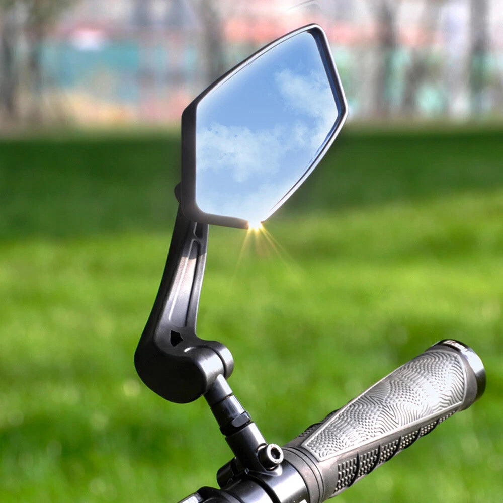 2X Universal Motorcycle Rear View Mirrors Black 8mm 10mm for Honda  Harley US