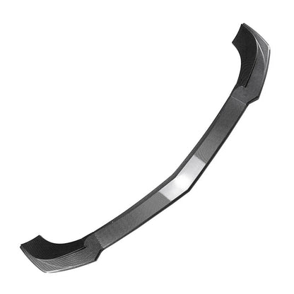 Front Bumper Spoiler For MBenz C Class W204 S204 Facelift 2011-14 Carbon Look