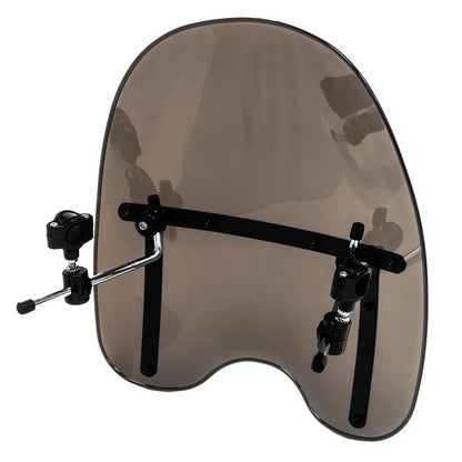Motorcycle Windshield Windscreen for Harley Honda Suzuki Yamaha Cruiser 19"*17"