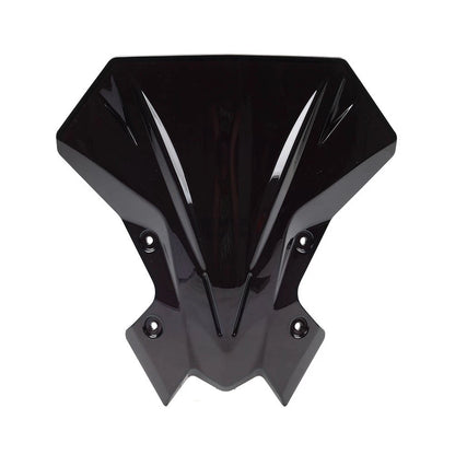 Glossy Black Windscreen Windshield Visor Deflector For Kawasaki Z900 2020-2024