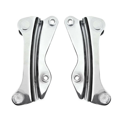 4-Point Chrome Docking Hardware Kit For Harley Touring Road King Glide 14-2020