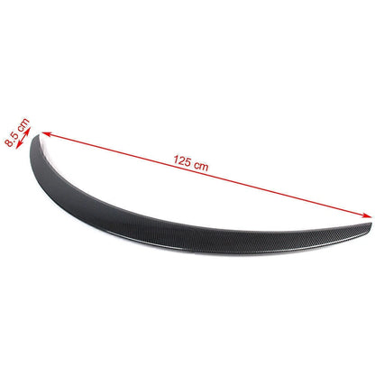 US ABS Carbon Rear Trunk Spoiler For 2016~20 Benz C-Class W205 C205 Coupe