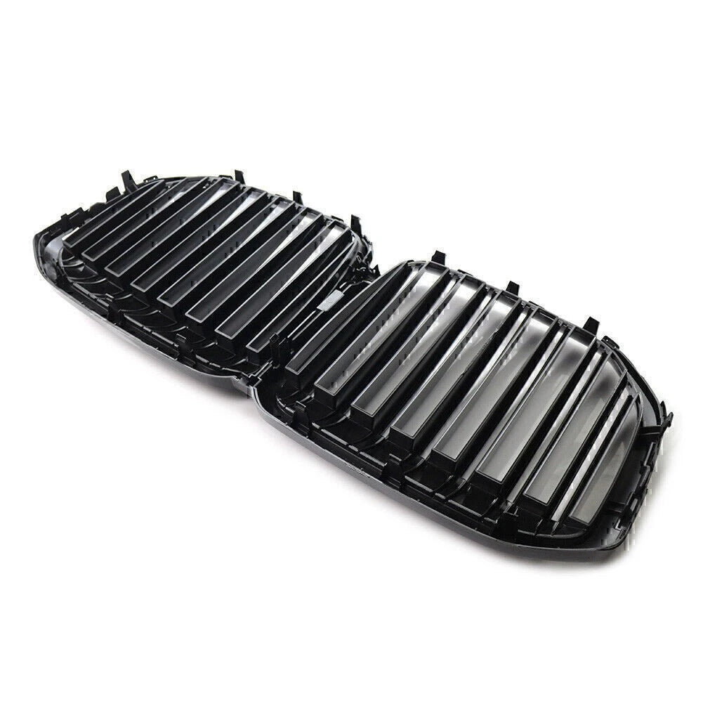 2 Pcs Black Car Front Kidney Grille For BMW X7 G07 2019-2022 2021 51138745730