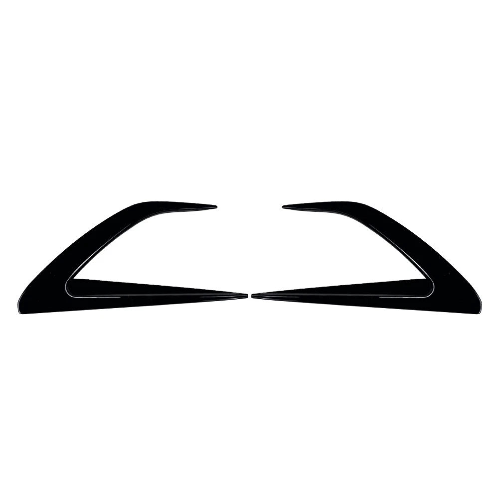 Glossy Black Front Bumper Side Air Vent Trims For Mazda MX-5 ND Miata 2016-2025