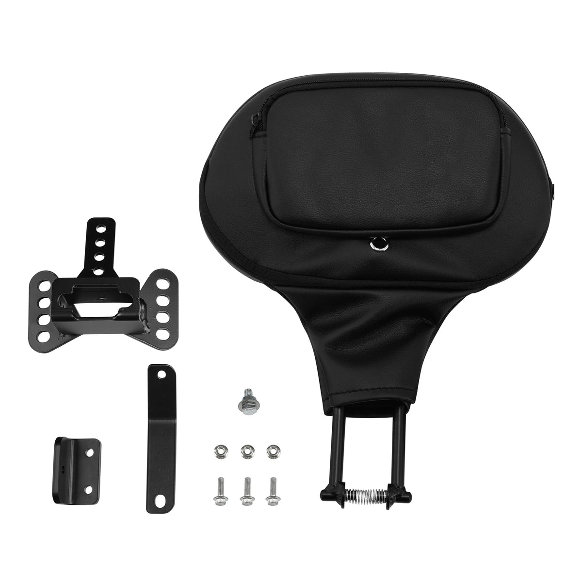 Rider Driver Backrest For Harley Electra Street Road Glide 1988-Up 89 Black Blue
