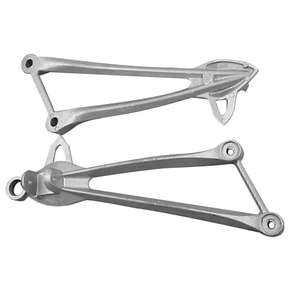 CNC Rear Footpegs Footrest & Brackets For KAWASAKI NINJA ZX10R 2008-2010