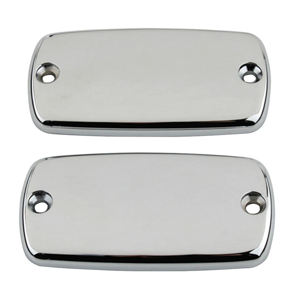 Front Brake Reservoir Fluid Cover Caps For Honda Valkyrie Goldwing GL1500 GL1800