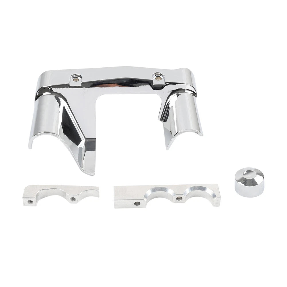 Nacelle Oil Line Cover Chrome For Harley Softail FXST Fat Boy FLSTF Night Train
