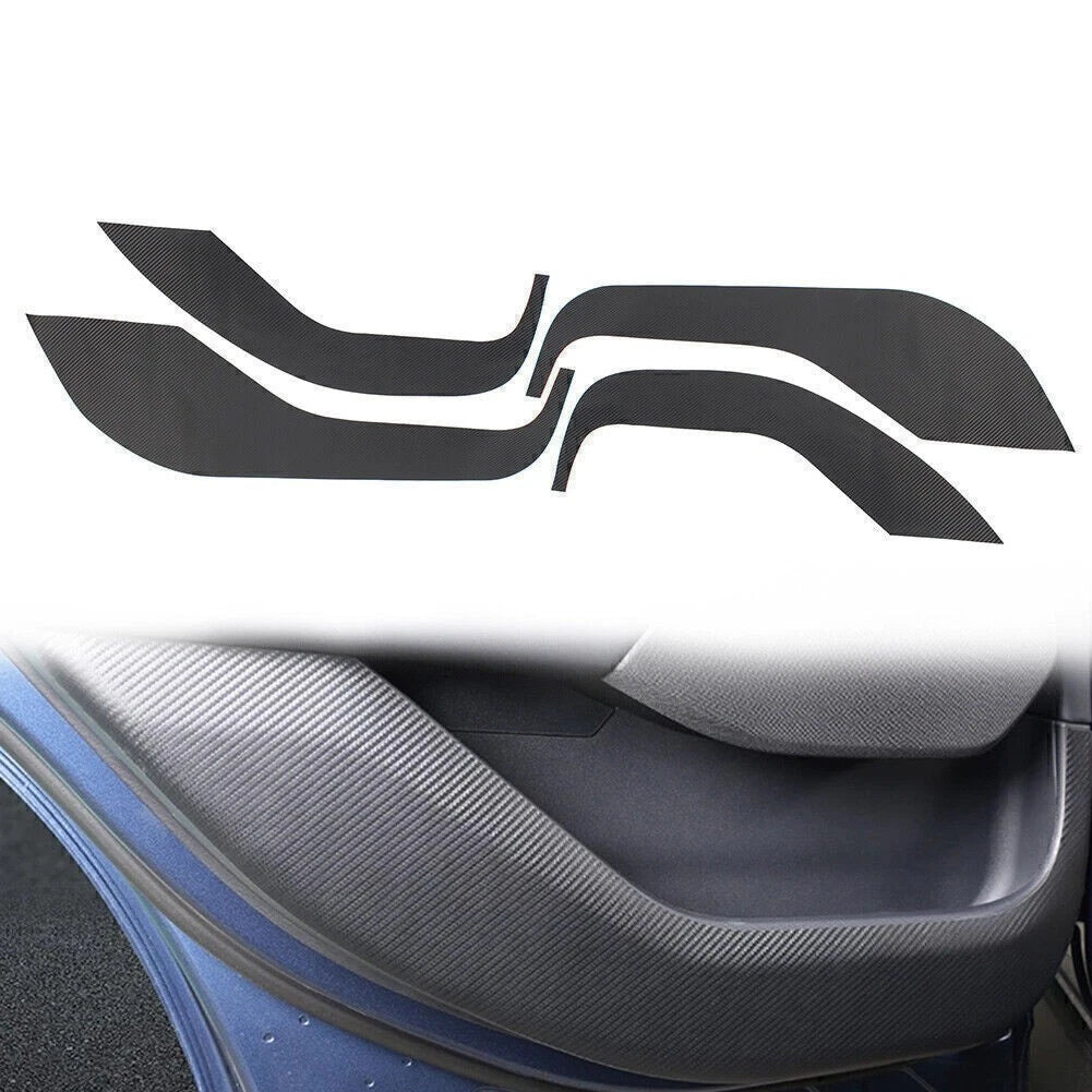 For Ford Mustang Mach-E 2021-22 Door Anti Kick Pad Protection Cover Trims 4 Pcs