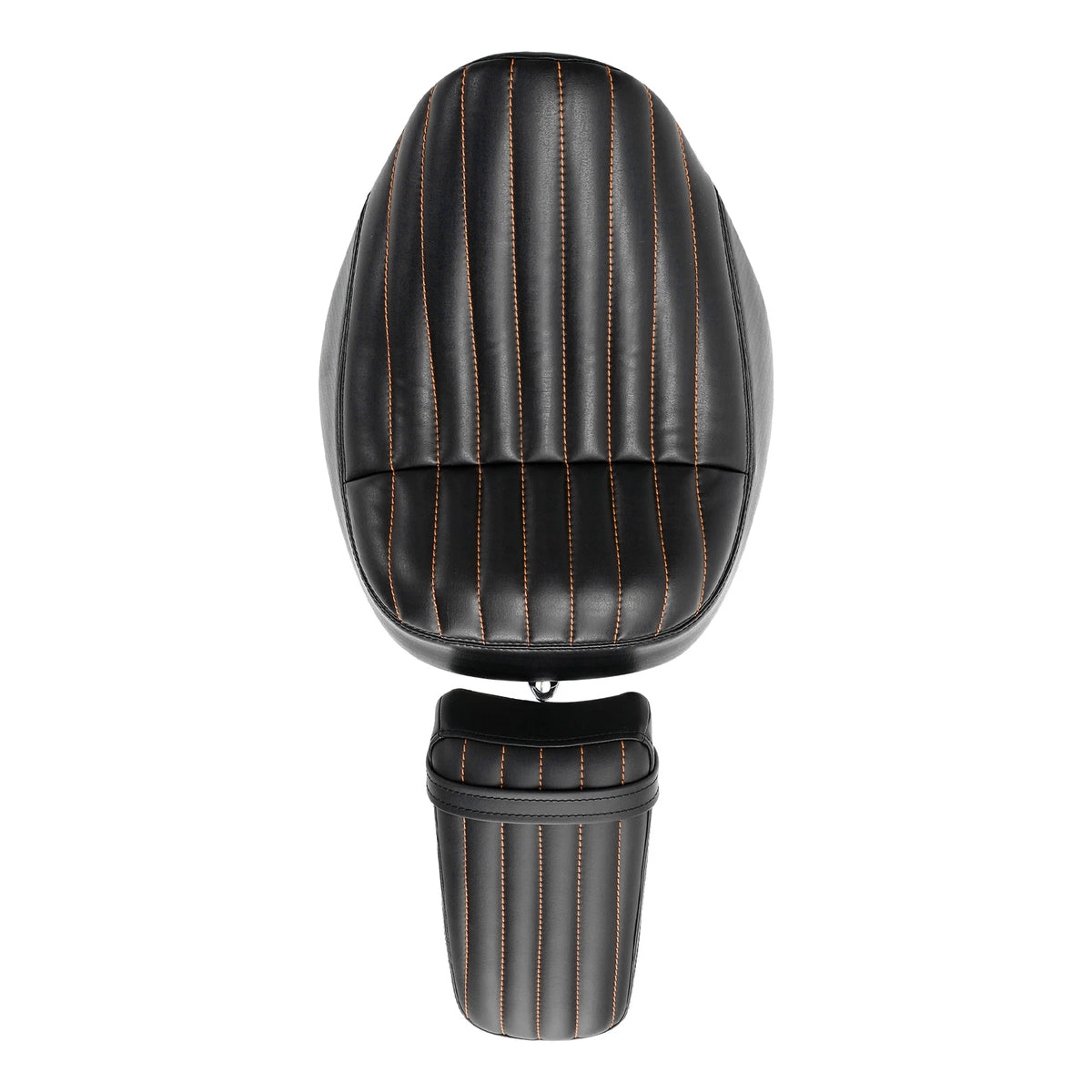 Driver Rider Passenger Pillion Seat Fit For Harley Softail Street Bob 18+ Black