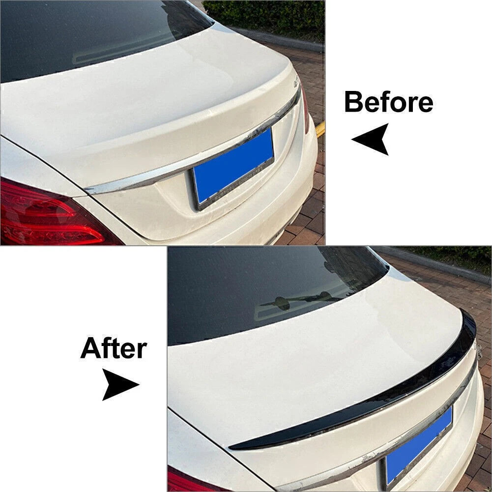 Tail Wing Rear Trunk Spoiler Carbon For Benz C-Class W205  C300 Sedan 2015-2021