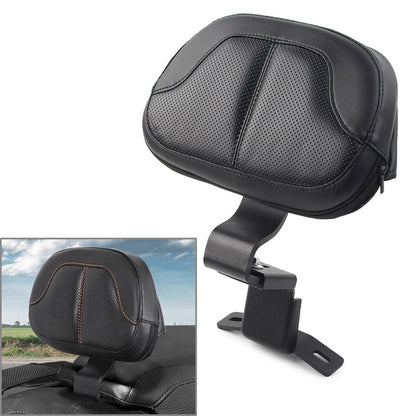 Front Rider Backrest Pad For Harley Touring CVO Road Electra Glide 09-Up US