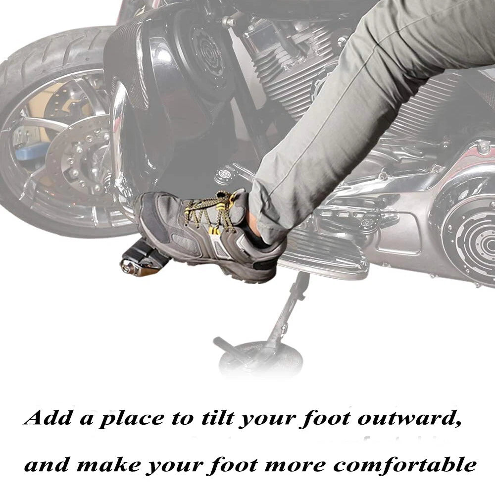 Anti Vibration Rubber Lion Paw Foot Rest Pegs Fit For Harley Softail Dyna Chrome