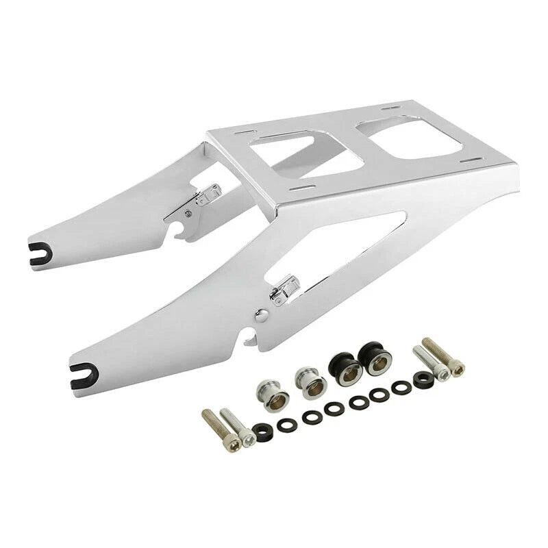 King Trunk Backrest Pad Mount Rack Fit For Harley Sport Glide FLSB 2018-Up 19 20