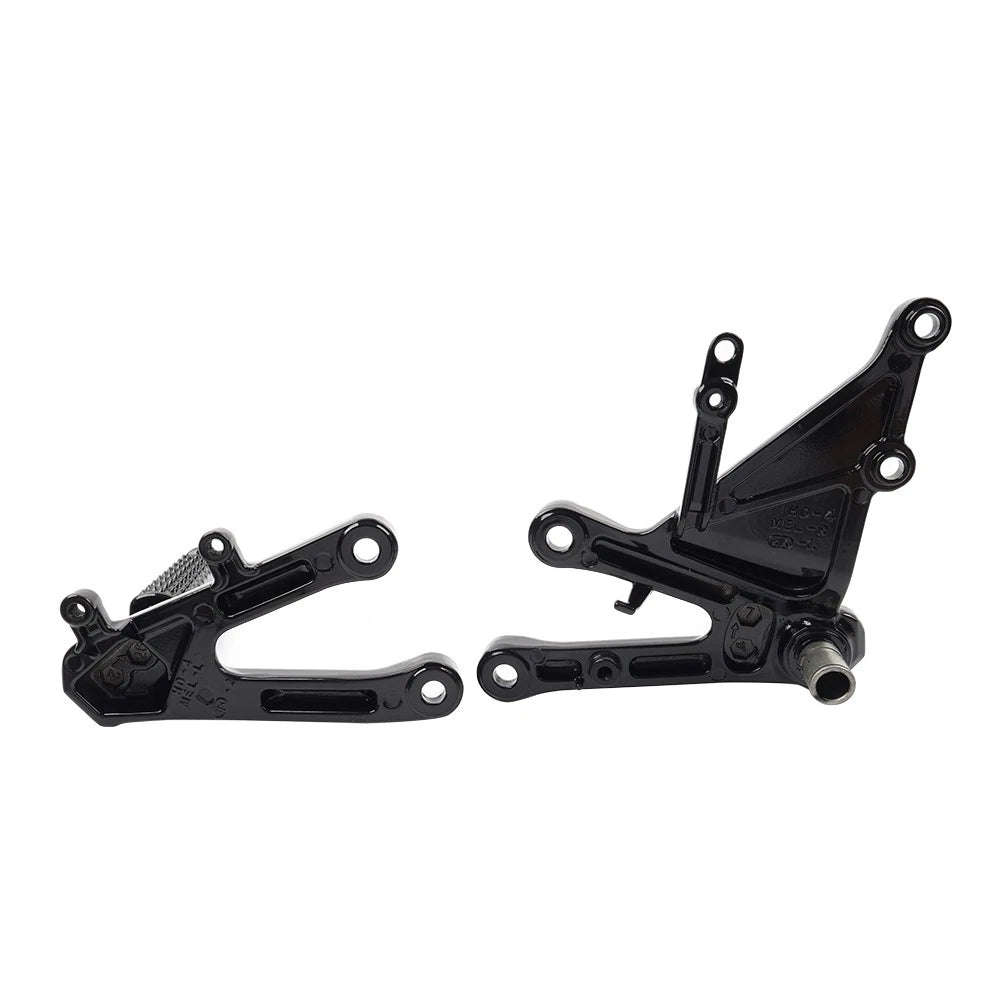 Front Driver Foot Pegs Footrest Bracket Set For Honda CBR1000RR CBR 1000RR 04-07
