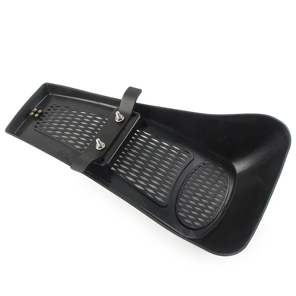 Motorcycle Chin Spoiler for Harley-Davidson Softail Models 2000-17 Gloss Black