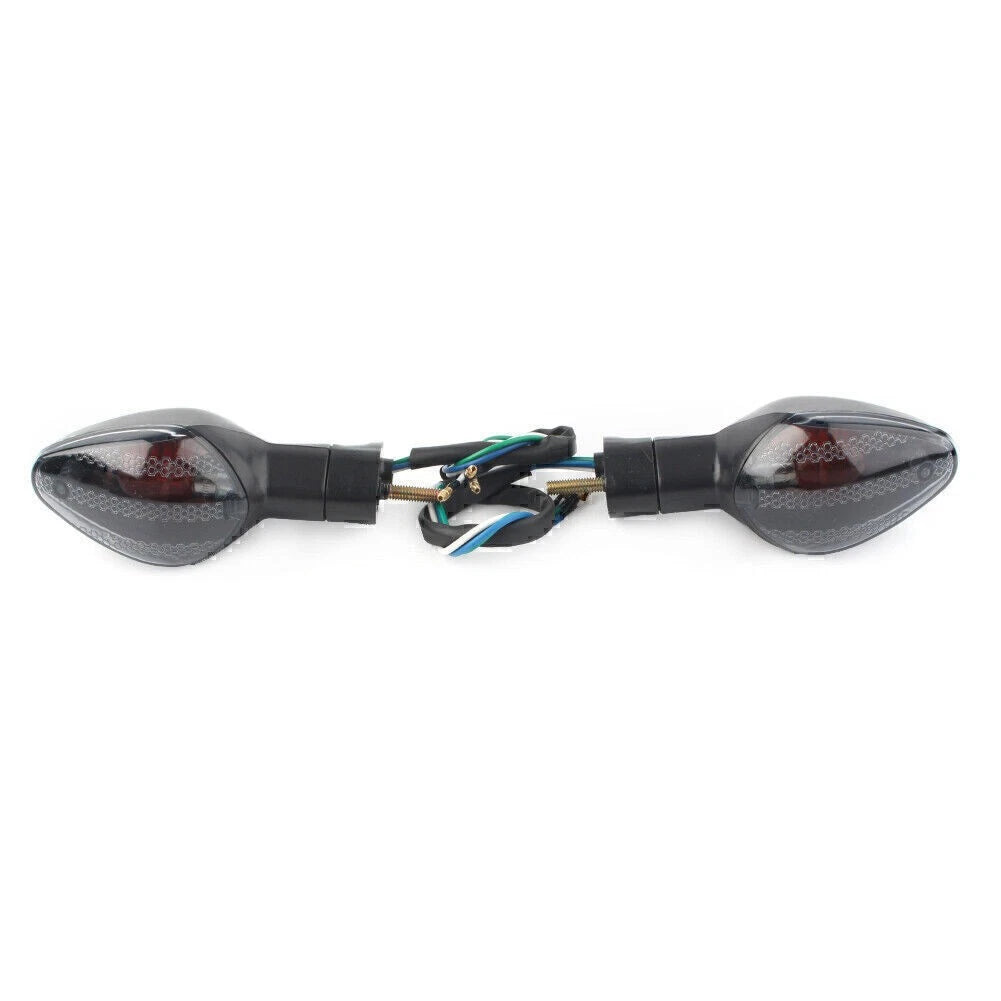 Turn Signal Indicator Lights Amber Lamp Fit Honda CBR600RR CBR1000RR CB600F BLK