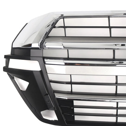 Front Bumper Center Grille Set For Toyota Land Cruiser LC200 2016-2021