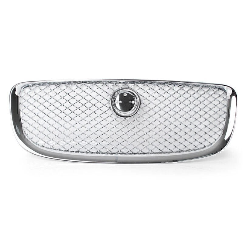 1 Pcs  ABS Chrome Front Upper Car Grille Mesh Grill Fit Jaguar XJ 2010-2015