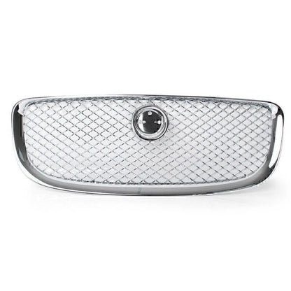 1 Pcs  ABS Chrome Front Upper Car Grille Mesh Grill Fit Jaguar XJ 2010-2015