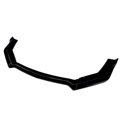Front Bumper Lip Spoiler Splitter For Ford Mustang 2018-2023 Glossy Black