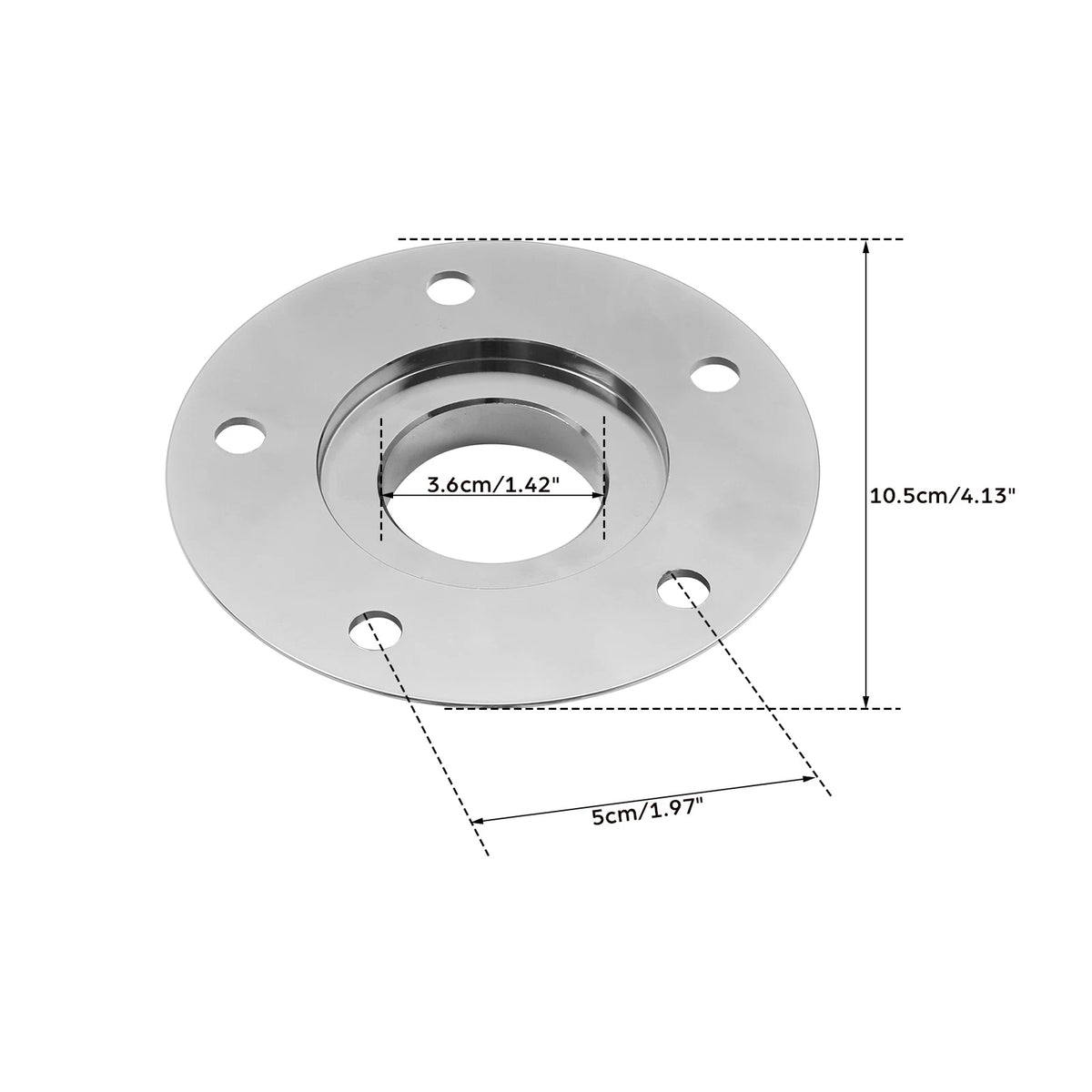 Front Wheel Hub Cap Cover Fit For Harley Touring Street Road Glide non ABS 08-Up