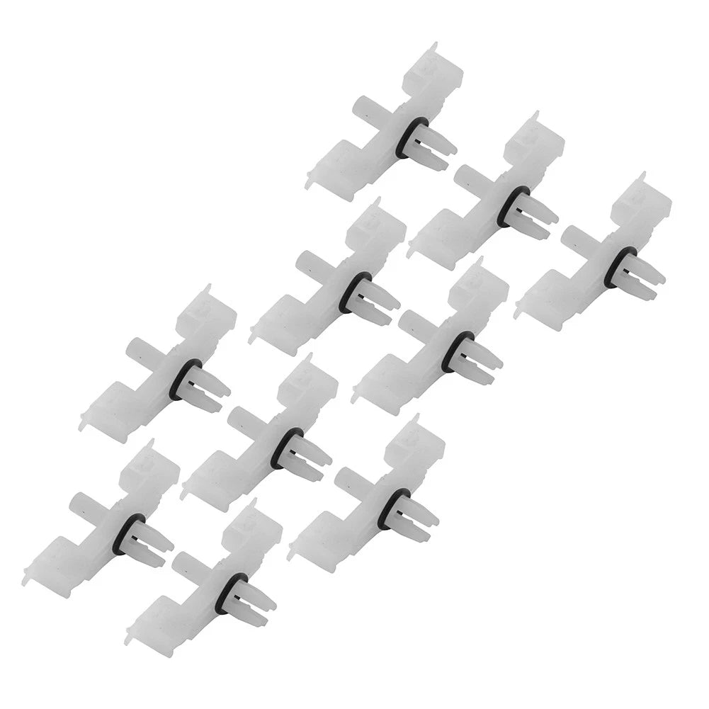 10x Door Sill Rail Scuff Plate Trim Clips Kit For Porsche Cayenne 03-06 08-10
