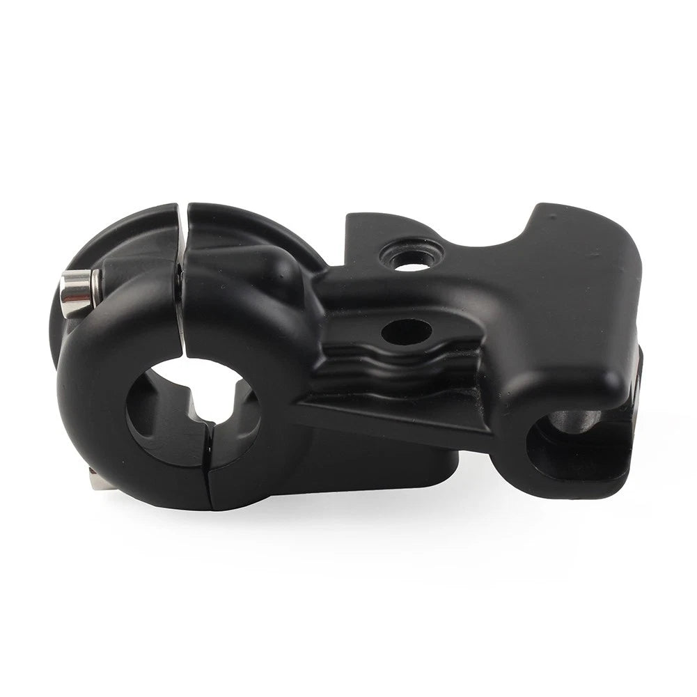 US Clutch Lever Mount Bracket Perch For Harley Dyna Street Wide Glide Softail