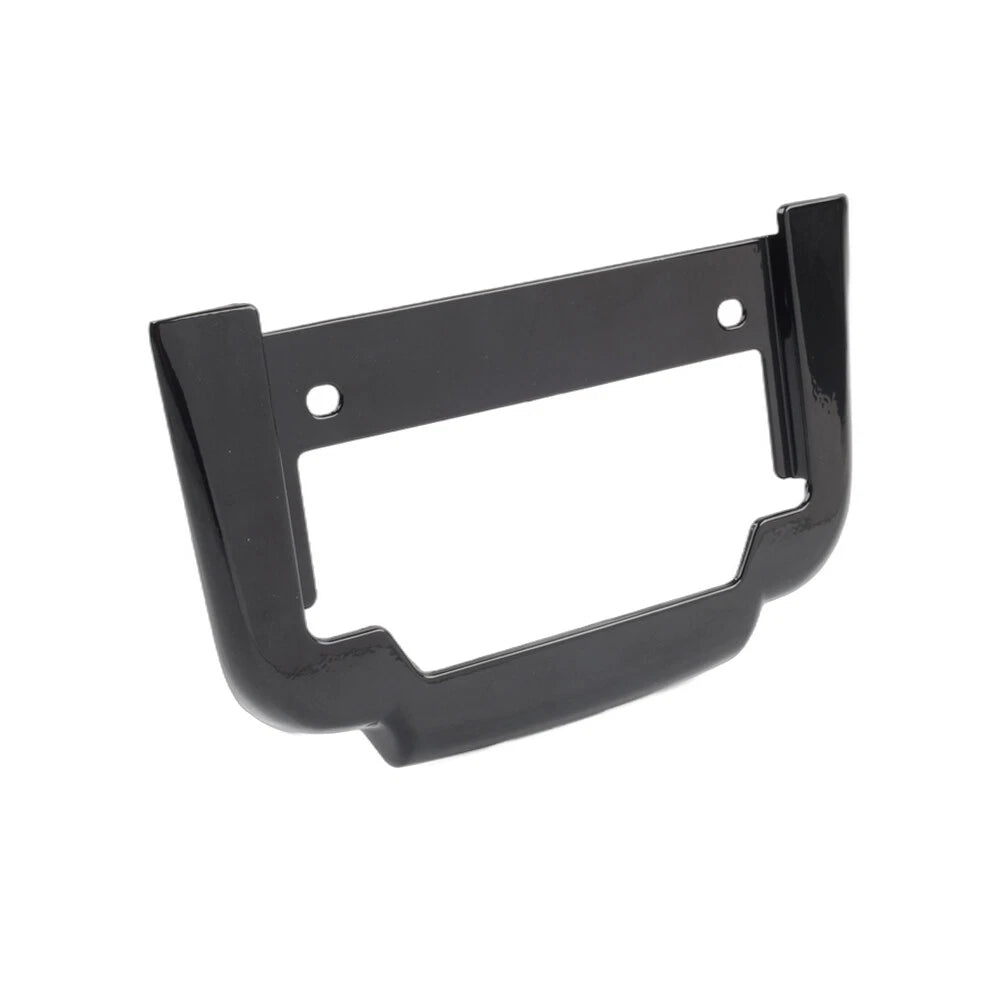 Black Rear License Plate Frame Mount For Harley Tri Glide Ultra Classic 2011-up