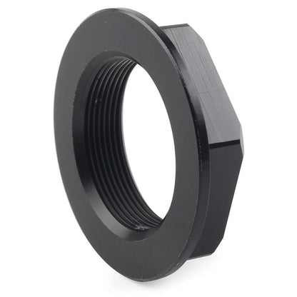 Triple Tree Stem Yoke Center Hole Nut for Universal Motorcycle Aluminum Black US