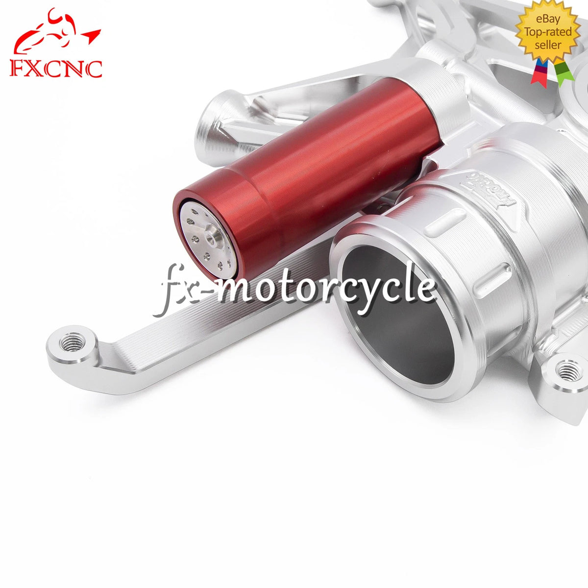 For Honda XADV750 2017-2026 Red Absorber Lower Shock Mount Support Base Aluminum
