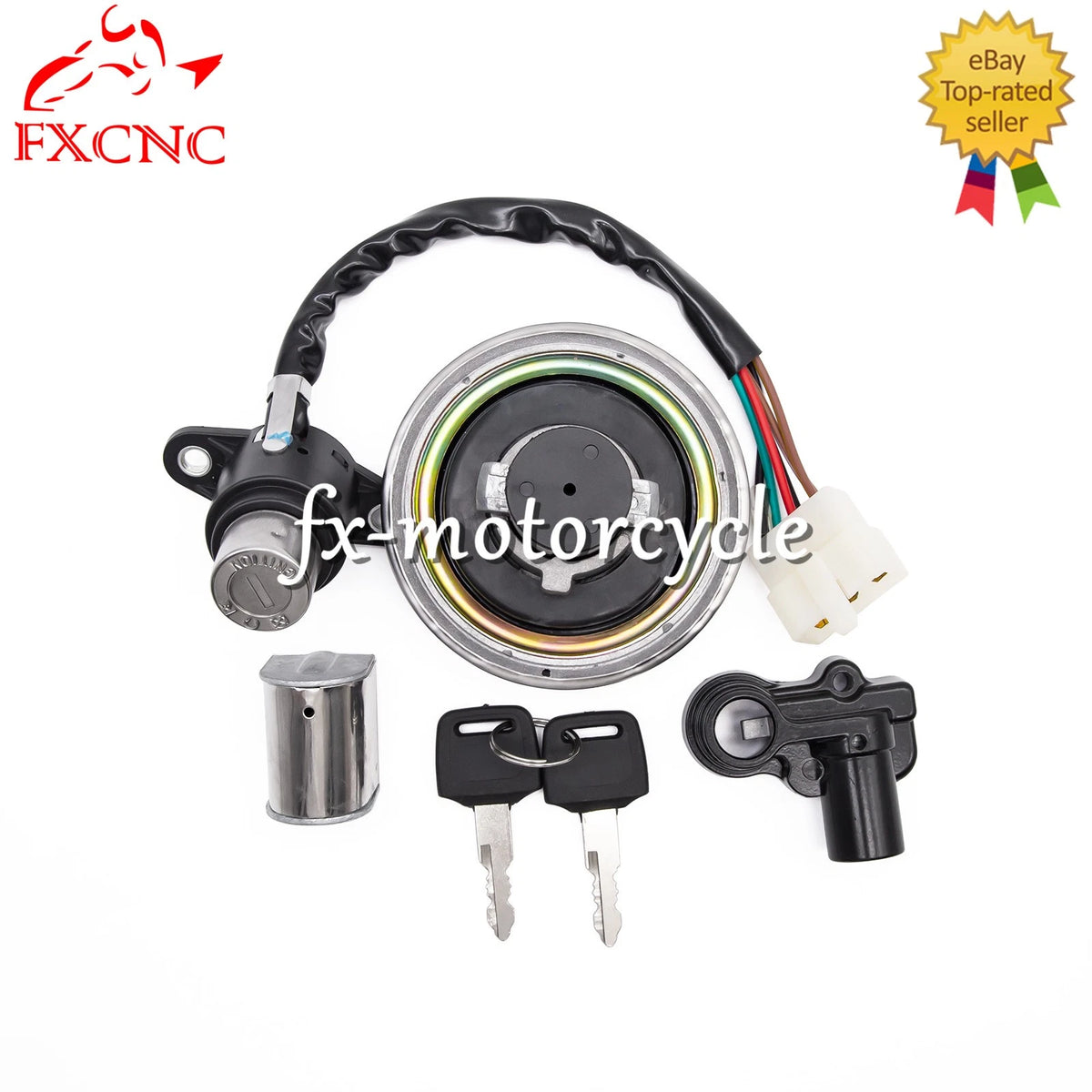 For Honda CMX250 (REBEL)1985-2014 Ignition Switch Gas Cap Fuel Tank Seat Key Set