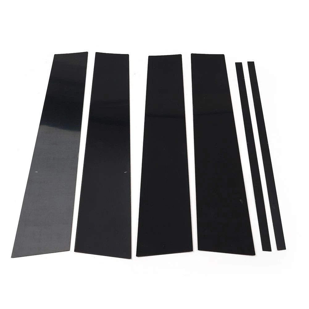 Pillar Posts Set Door Window Cover Trim Kit For Ford Explorer 2020-2023 6pcs