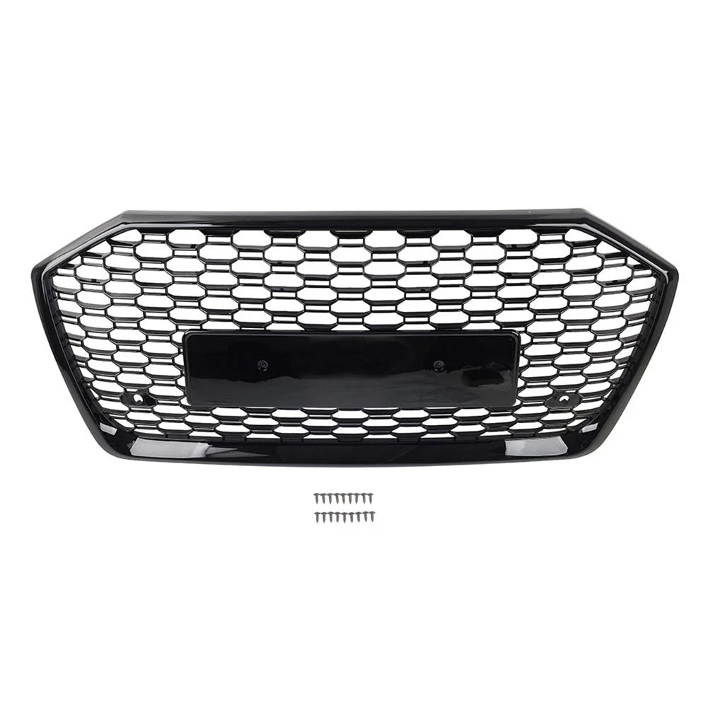 Front Bumper Honeycomb Mesh Grille For Audi A6 S6 C8 2019-2025