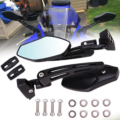 Motorcycle Race Rearview Mirrors for Yamaha YZF R6 R1 Honda CBR 600 Suzuki GSXR
