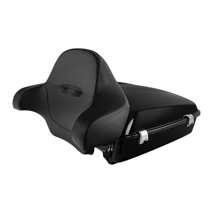 Chopped Trunk Backrest Rack Fit For Harley Electra Road Glide King 97-08 US