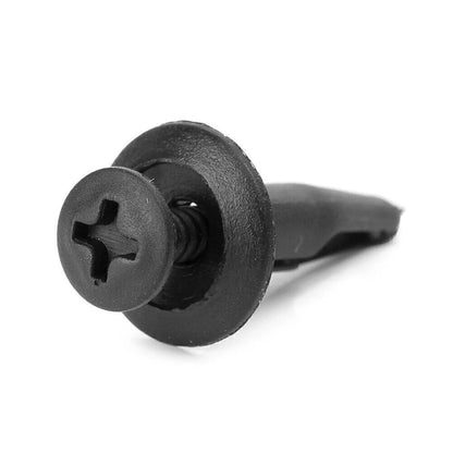 100pcs Car Body Push Pin Rivet Retainer Fastener Bumper Clip For Ford US