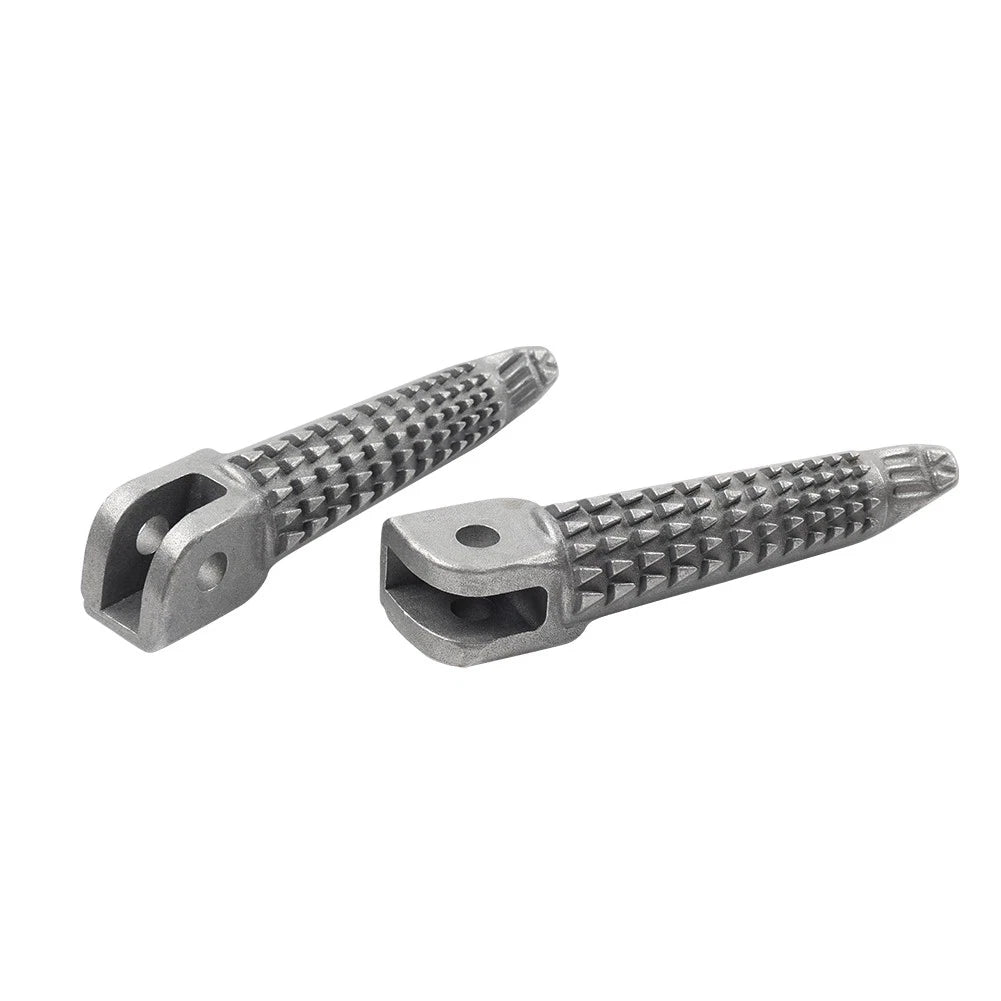 Front Driver Foot Pegs FootrestsPedals For Kawasaki Ninja 400 18-24 Z400 19-24