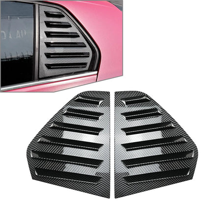 Rear Window Side Vent Shutter Louver Cover Trim For VW Golf 8 MK8 2020-2022 2021