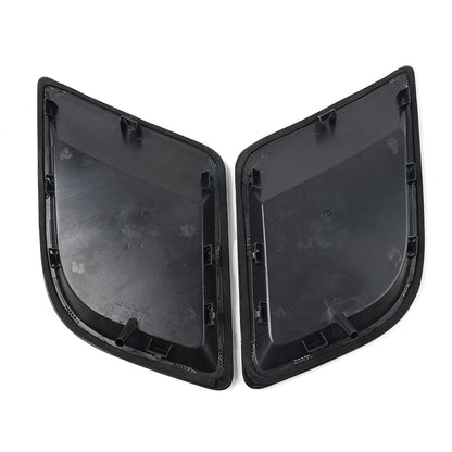 Side Hood Vent Bezel Grille Cover Black Pair Fit For Dodge Ram 1500 DT 2019-2024