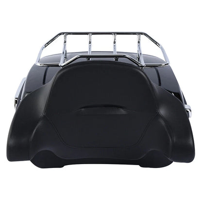 King Trunk Pad Rack Docking Plate Fit For Harley Electra Road Glide 14-25