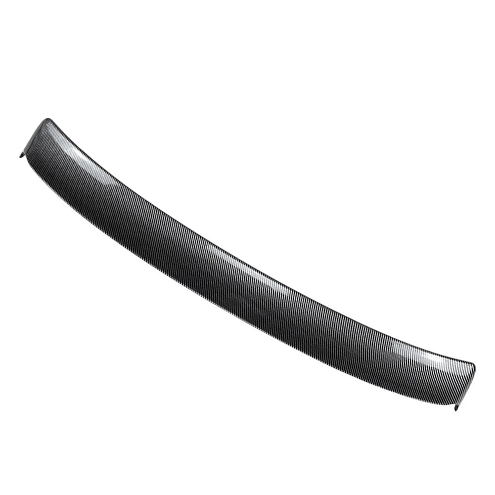 1pc Carbon Fiber Pattern Rear Window Roof Spoiler Wing For Audi A4 S4 B8 2009-16