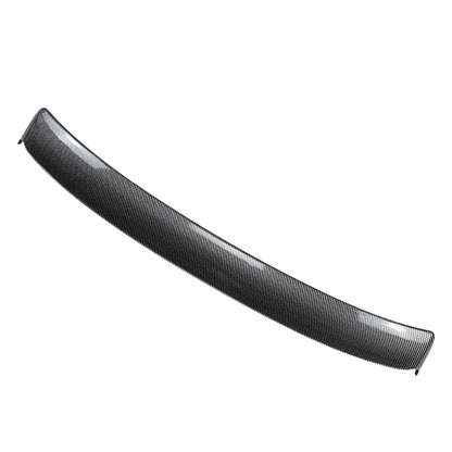 1pc Carbon Fiber Pattern Rear Window Roof Spoiler Wing For Audi A4 S4 B8 2009-16