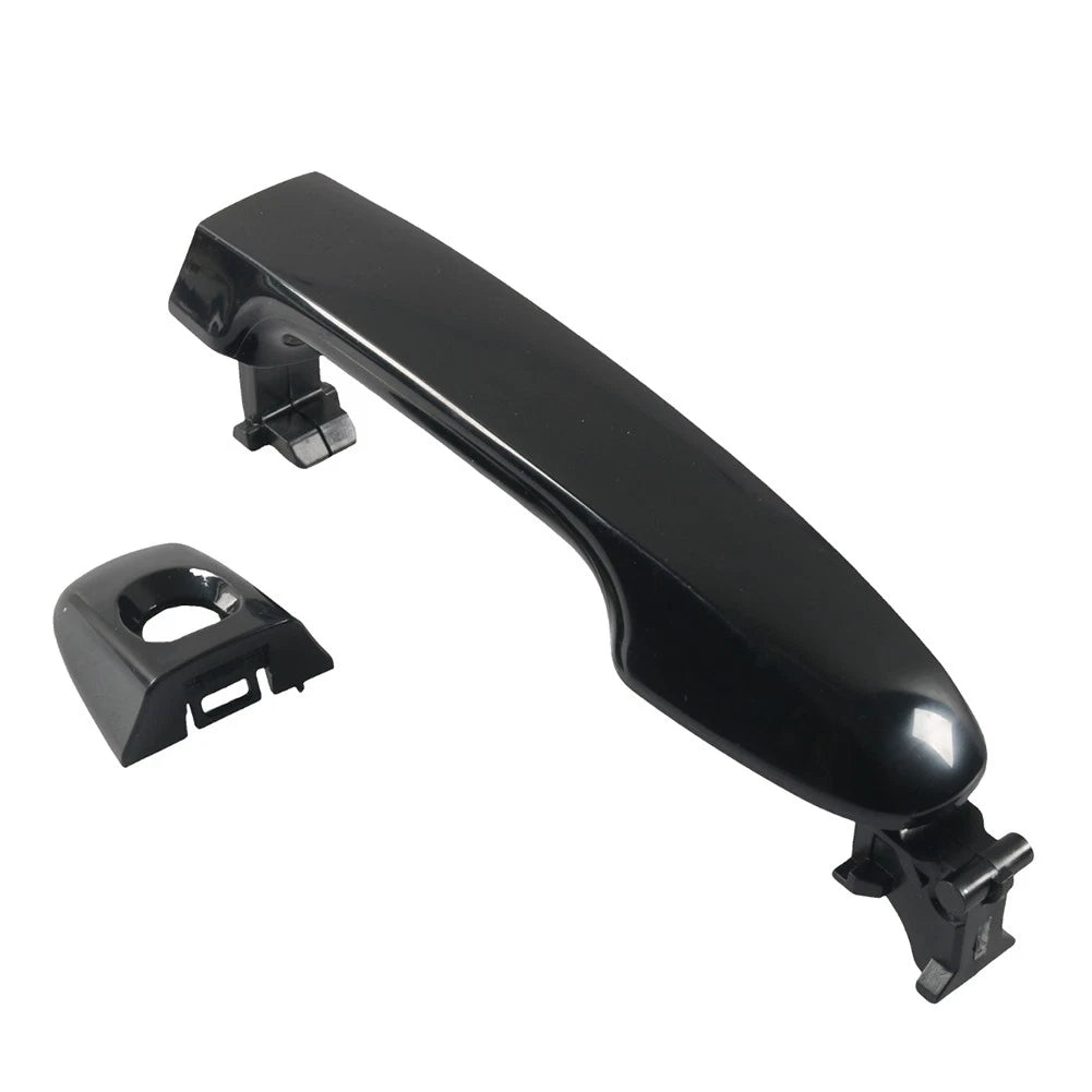 1pc Front Left Exterior Door Handle For Toyota Camry 2012-2017 Black A10395-01