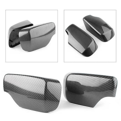 Outer Exterior Rear View Side Mirror Cover Trim For BMW E46 1998-2005 2004 2PCS
