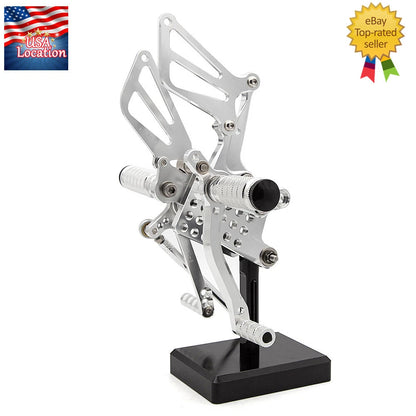 For Suzuki GSXR1000 2000-2004 FXCNC Rearset Footpeg Pedal Rear Set Motorcycle US